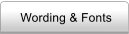 Wording & Fonts