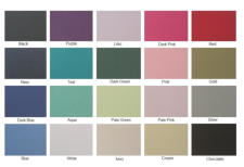 Pearl Card Colour Chart